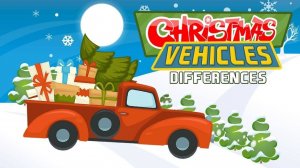 Christmas Vehicles Differences Online Puzzle Game
