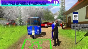 Police Auto Rickshaw Taxi Game Online