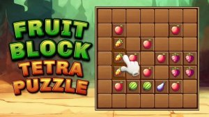 Fruit Block Tetra Puzzle Online Game