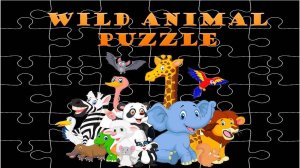 Wild Animals Puzzle Game Online