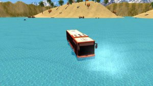 Water Surfer Bus Driving Game