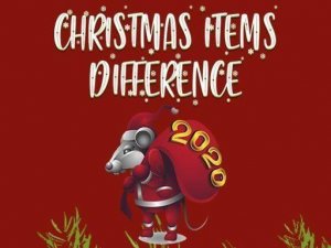 Christmas Items Differences Puzzle Game Online