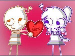 Valentines Hidden Stars Online Puzzle Game