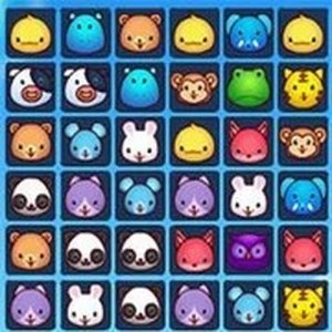 Animals Connect 3 Online Game