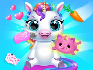 My Baby Unicorn Pony Care 2 Online Game