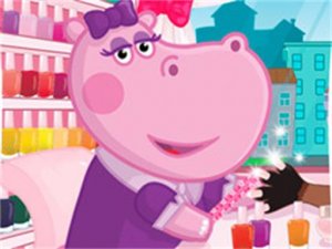 Hippo Manicure Salon Online Game