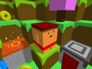 Blocky Rush Downhill Online Game