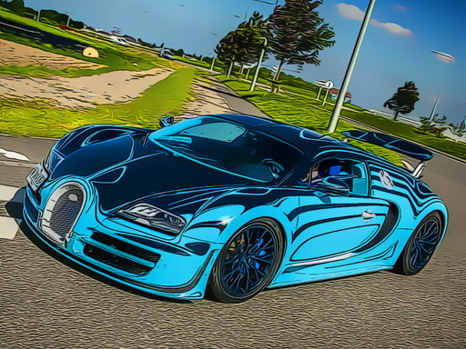 French Luxury Cars Jigsaw Puzzle Game