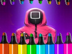 Squid Game Coloring Book s2 Online Game