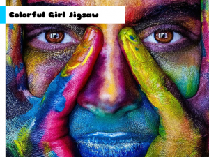 Colorful Girl Jigsaw Puzzle Game Online