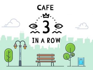 Cafe 3 in a Row Online Puzzle Game