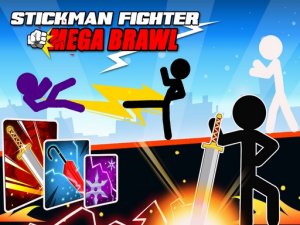 Stickman Fighter Mega Brawl Action Game