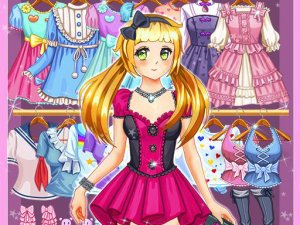 Anime Kawaii Dress Up Game - Online Fashion Avatar Creator