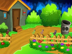 Colourful Garden Escape Puzzle Game