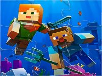 Minecraft Jigsaw Puzzle Online Game