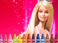 Barbie Coloring Online Game