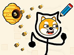 Protect My Dog Puzzle Game