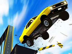 Crazy Wheel Stunts: Car Racing Game
