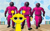 Sprunki in Squid Game Chamber - Survival Runner Online Game