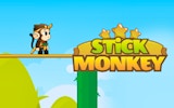 Stick Monkey: Bridge Builder Challenge Online Game