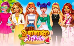BFFs Summer Aesthetic Fashion Game Online