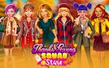 Thanksgiving Squad Style Dress Up Online Game