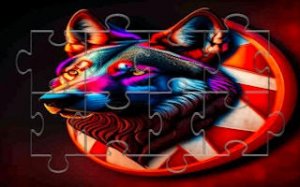 Tile Arrangement Puzzle - Animal Scenes