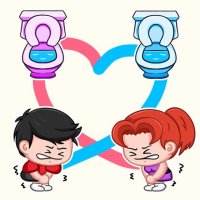 Draw To Pee: Toilet Race Puzzle Game