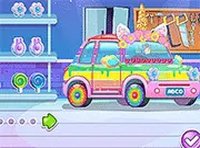 Decor: Rainbow Car Online Game