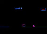 Neon Square Rush Online Game
