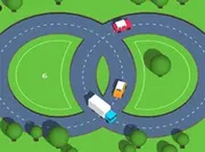 3D Traffic Run Online Game