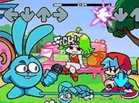 FNF VS Krash from Kikoriki Online Game