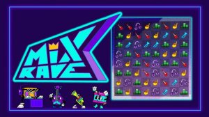 Mix Rave Match-3 Puzzle Game Online