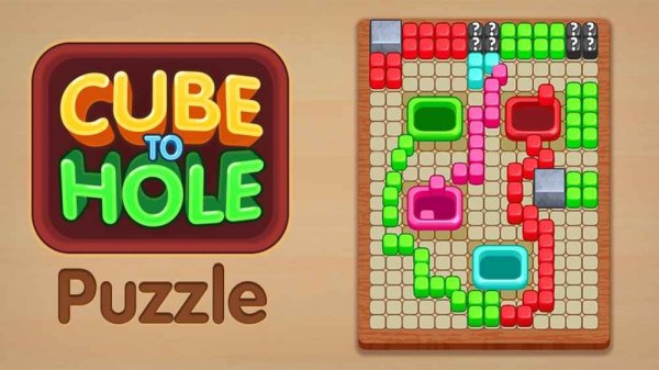 Cube to Hole Puzzle Online Game